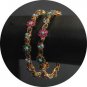 NAVRATAN MULTI GEM ERT EHS BANGLE PAIR Indian Bridal BOLLYWOOD FASHION 2.4 RE129