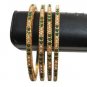 Pearl Emerald ERT EHS Polki Bracelet Set Indian Bridal Bangle Kadas 2.8 FB24