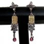 BOLLYWOOD DIVA EARRING PAIR PREMIUM ERT EHS VICTORIAN JEWELRY DESIGNER NS40