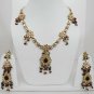GENUINE GOLD KUNDAN REPLICA TRADITIONAL TREND SETTER JEWELRY NECKLACE SET RE61
