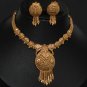 Unique Designer Genuine Gold Filigree HandMade Necklace Set India Premium GF16