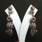 Victorian Jewelry Designer Earrings ERT EHS Bollywood Piece Simulated CZ FVE5