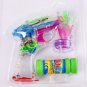 Transparent bubble gun voice glowing Children's toys