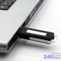 USB Flash Drive & Audio Recorder - 240 Hours (Black)