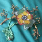 sunflower necklace