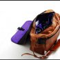Leather bag Cross Body for Men and Women - XXL Bison leather available