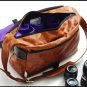 Leather bag Cross Body for Men and Women - XXL Bison leather available
