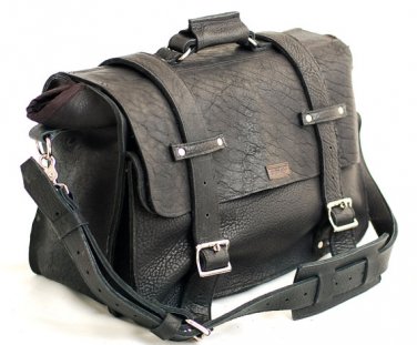 American Buffalo Leather Bag ,leather camera bag,Mac Book bag , shoulder bag - Perfect Pitch