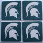 Michigan State Spartans Ceramic Tile Coaster Set