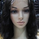 Human hair full lace wigs 18'