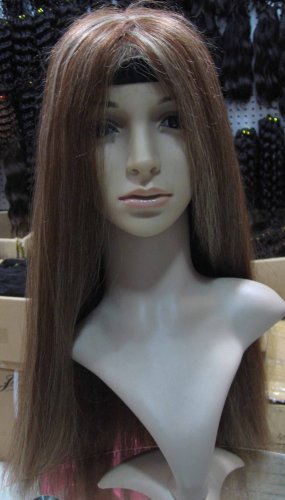 Human Hair Straight Full Lace wig 26'