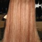 Human Hair Straight Full Lace wig Yellow 26'