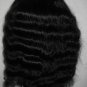 Cheap indian remy 16in body curl full lace wig black