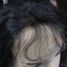 Cheap indian remy 16in deep wave full lace wig black