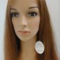 blonde Silky Straight human hair full Lace Front Wig 18in 30#