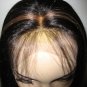 yaki Straight human hair full Lace Front Wig 20in 1b/30