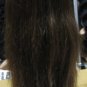 Silky Straight human hair full Lace Front Wig 20in 1b/30