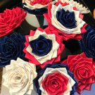 Large Tri Colored Duct Tape Roses