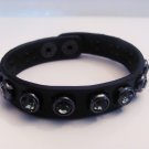 Black Leather Bracelet