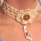 clochet shell necklace