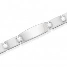 Stainless Steel Link with Polished ID Plate