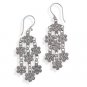 Triple Strand Drop Earrings