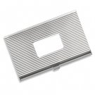 Stainless Steel Engravable Business Card Case