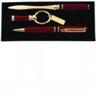 Pen Gift Set in Wine