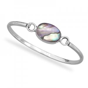 Abalone Shell Bangle