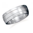 Polished and Brushed Band