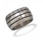 12mm Stainless Steel Men's Ring