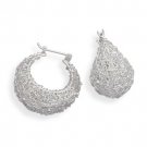 Wire Design Hoop Earrings