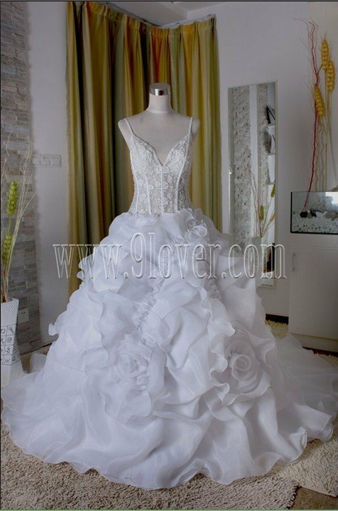 2011 factory real work exibition wedding dress 5310
