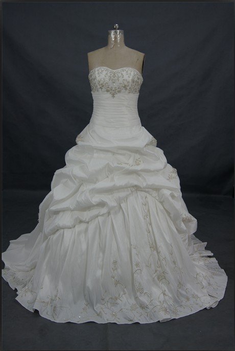 2011 factory real work exibition wedding dress 00281