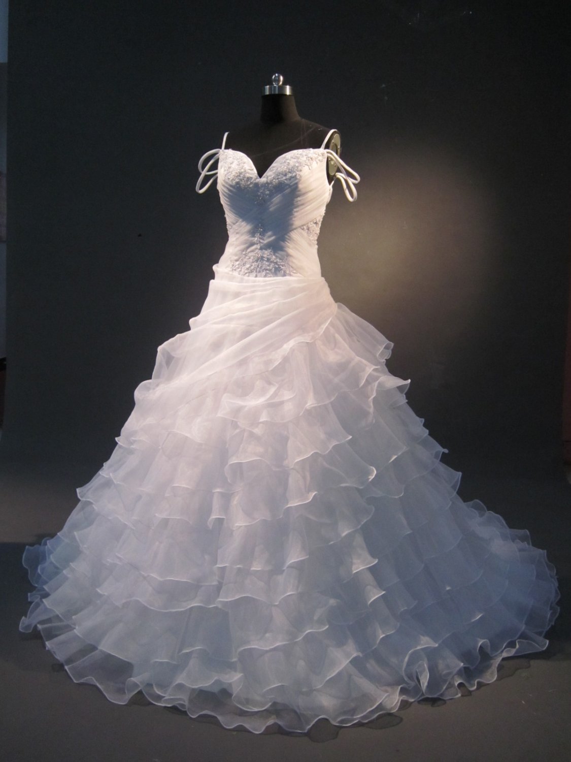 fashion designer top quality real bridal gown IMG1639