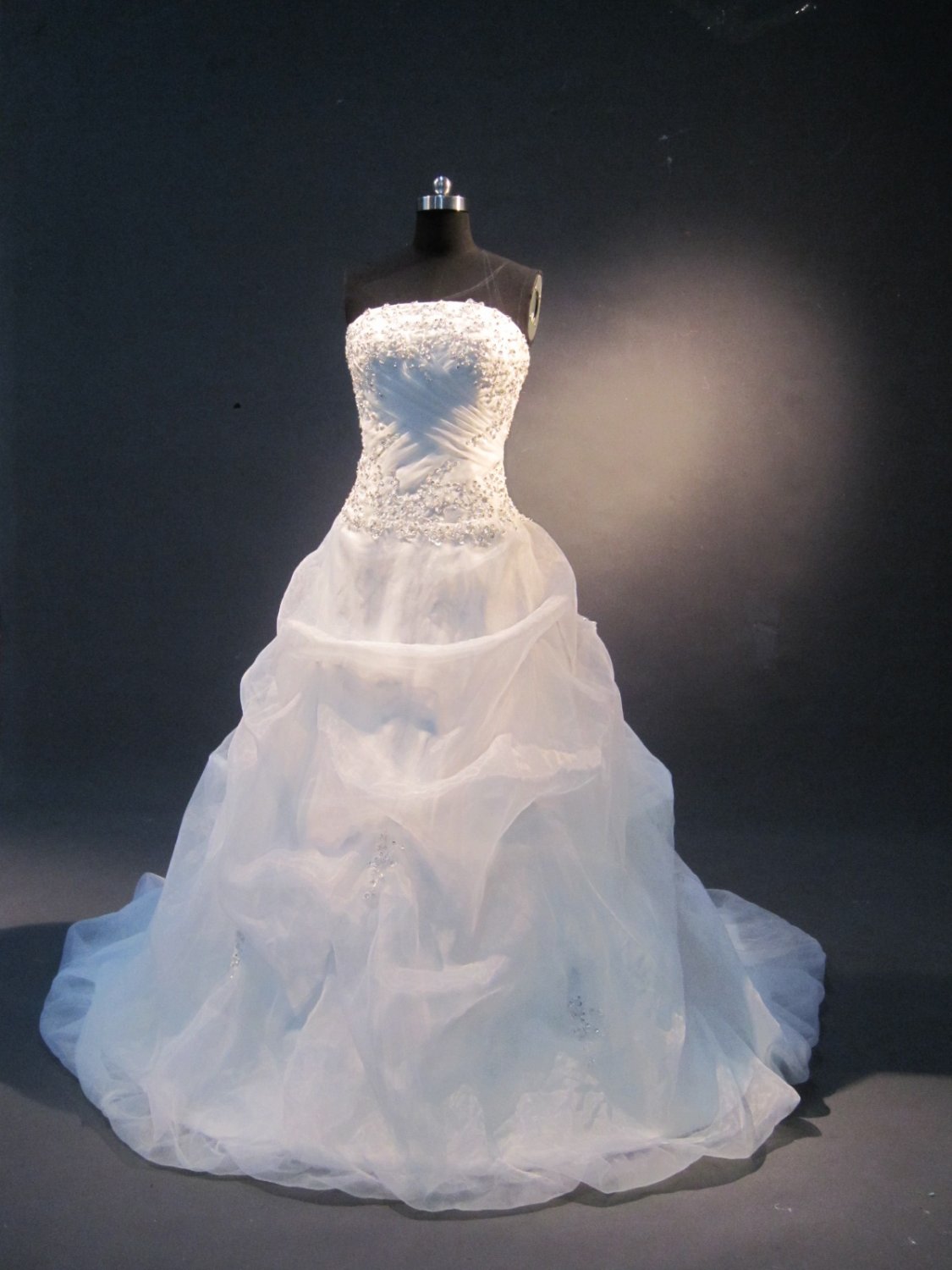 real bubble skirt cute wedding gown IMG1631