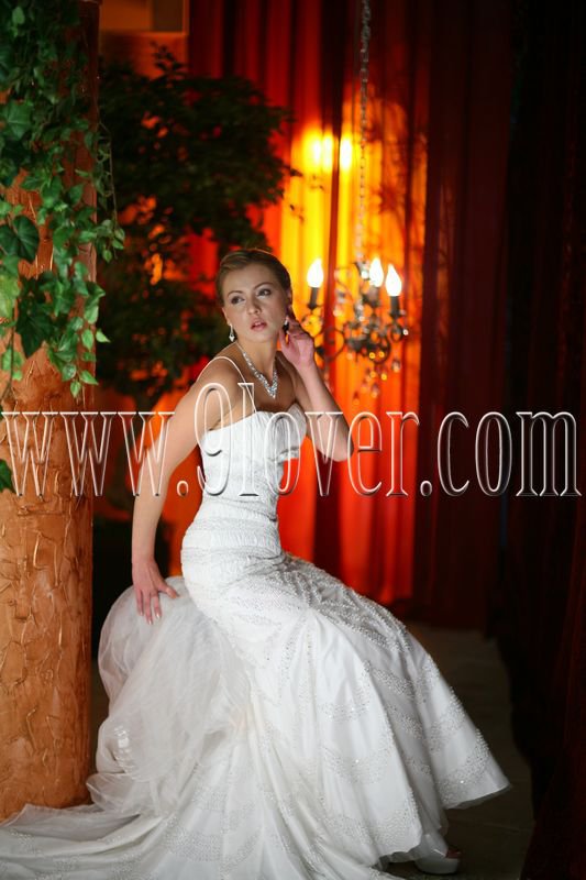 2012 strapless corset sweetheart beauty gown dress 9lover0001