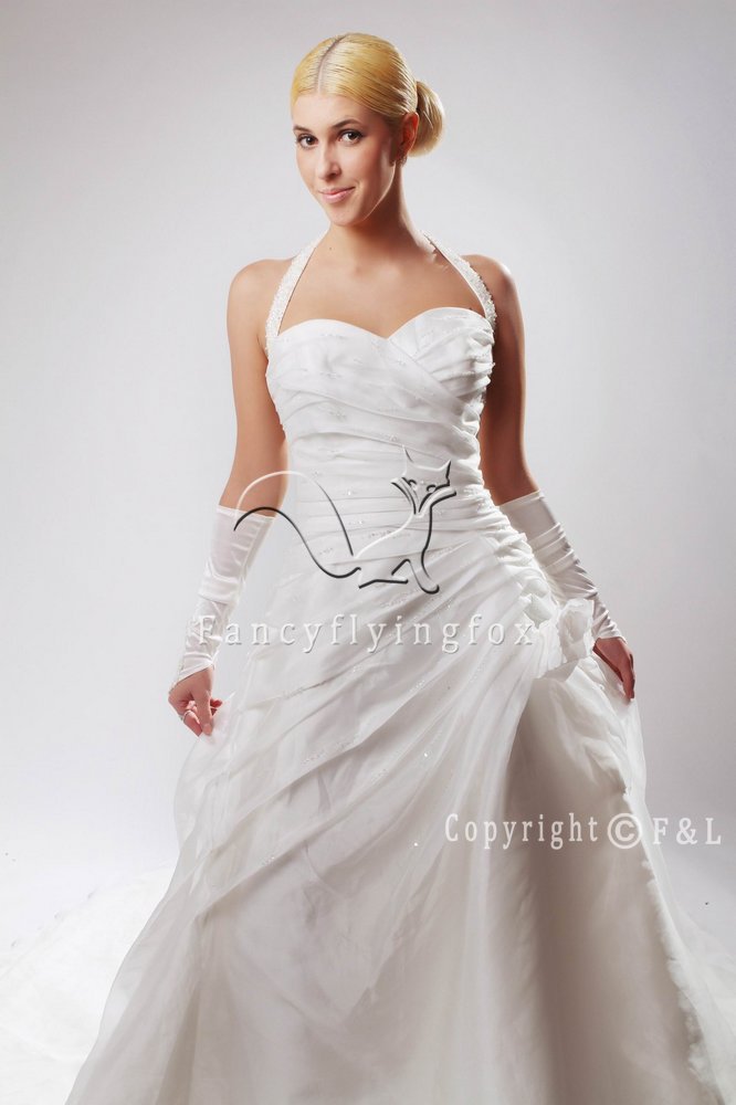 Fall 2011 Halter Wedding Ball Gown 25596