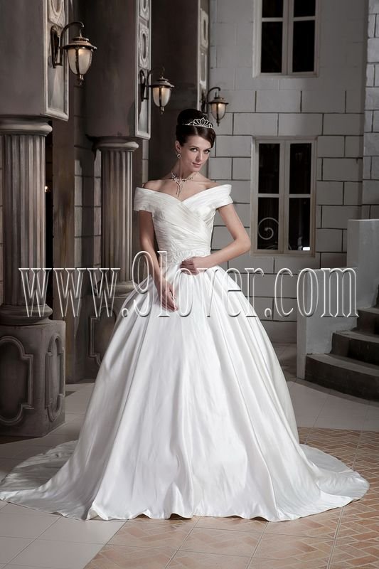 Strapless Mermaid Beaded Taffeta Gown Style 123818