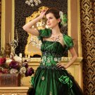 Green and Black Sweet 16 Party Dress with Jacket 14432