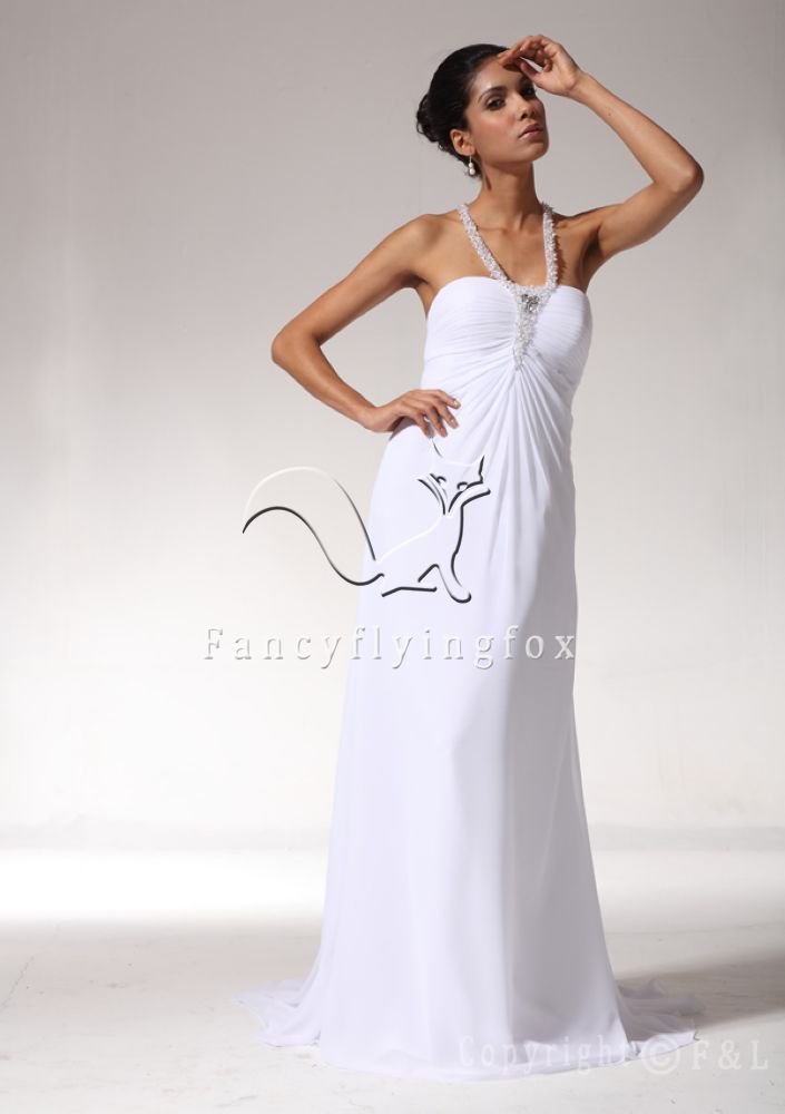 Charming T-Back Pregnant Empire Bridal Gown WG3208