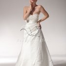 Lovely Simple Bridal Gown with Waistband Style CPK440