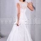 Illussion Neckline Summer Wedding Dress 00005965
