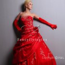 2013 Red Pretty Quinceanera Gown Dress 011