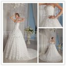 2013 luxurious and classic white net sweetehart ball gown floor length wedding dress IMG-9084