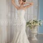 new fashion vintage 2013 white lace strapless mermaid wedding dress with beaded IMG-9187