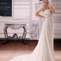 awesome shallow sweetheart chiffon empire maternity wedding dress L-030