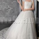 fairy tale princess straps a-line floor length wedding dress with appliques IMG-2555