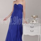 stunning royal blue chiffon strapless a-line floor length formal evening dress IMG-4618
