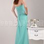 delicate ice blue chiffon sweetheart a-line floor length formal evening dress IMG-4672